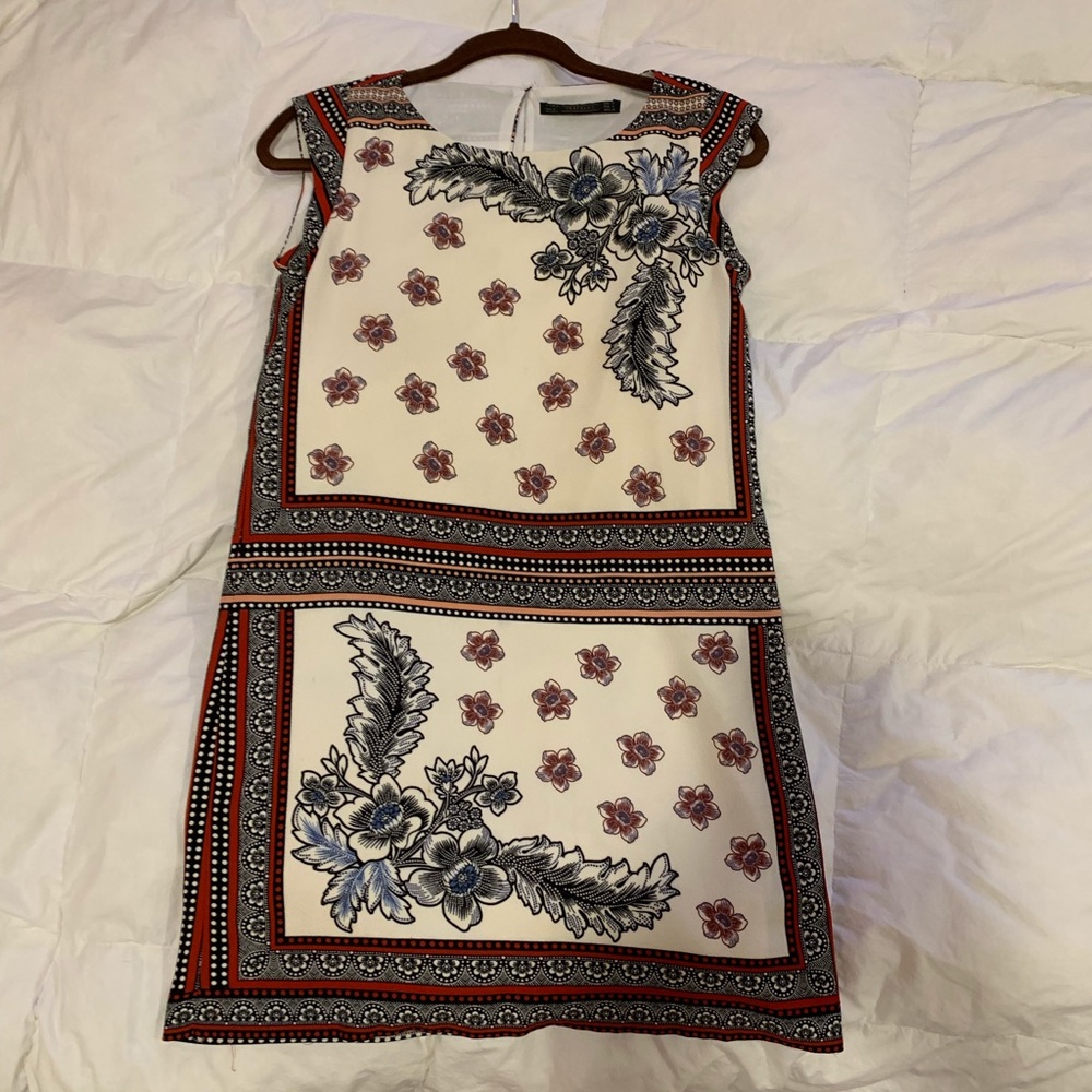 Zara floral dress